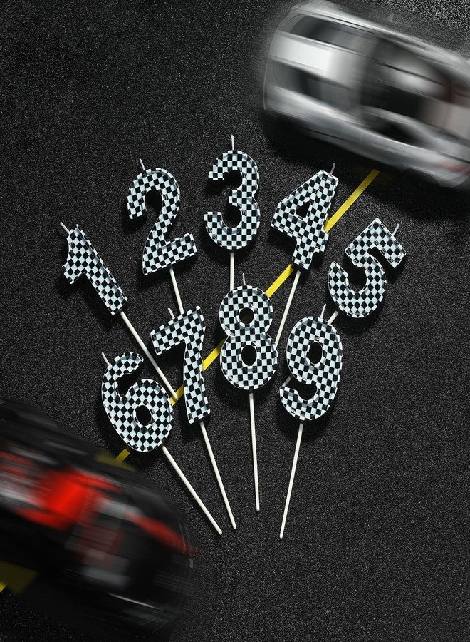PHD CAKE 2.76 Inch Number 3 Racing Birthday Candles, Cool Racing Themed Number Candles, Cake Number Candles, Party Celebration, Style Candle - Image 4